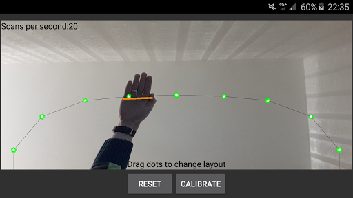 Camera Laser Harp