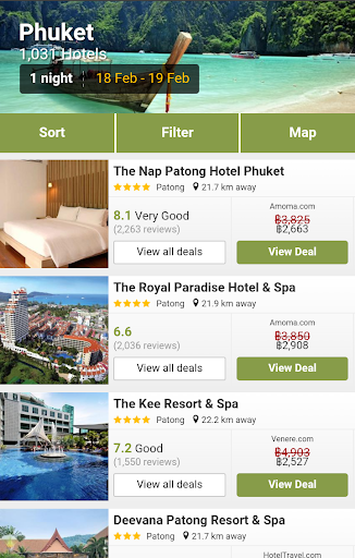 Phuket Hotels Deals