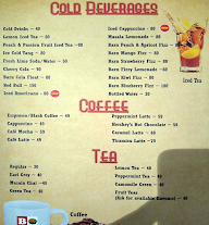 The Burger Barn Cafe menu 2