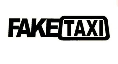 Grappige auto sticker Fake Taxi Drifting Sign, geef je auto een humoristische uitstraling met deze opvallende en leuke sticker!