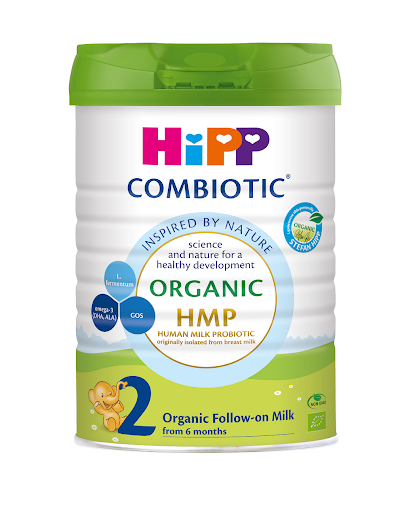 Sữa bột công thức HiPP 2 Organic Combiotic 800g (giao ngẫu nhiên)