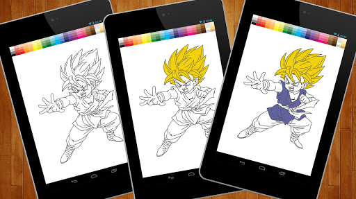 Dragon Coloring Book Goku