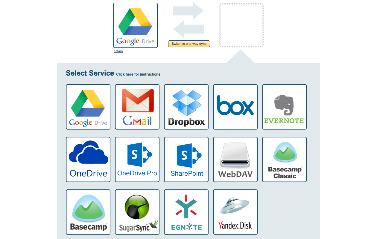 Save Google Docs & Sheets to other clouds ... Preview image 4