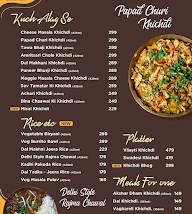 Khichdi Etc menu 3