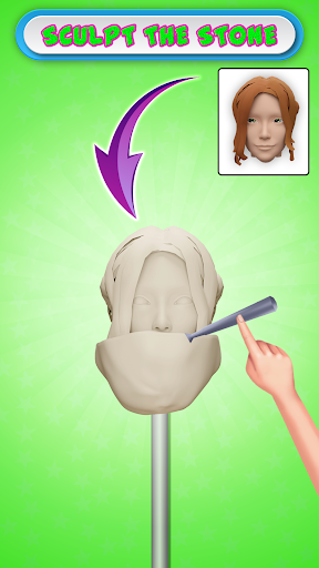 Screenshot Face Sculpt 3D: Clay Games