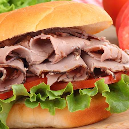 Roast Beef Deli Sandwich