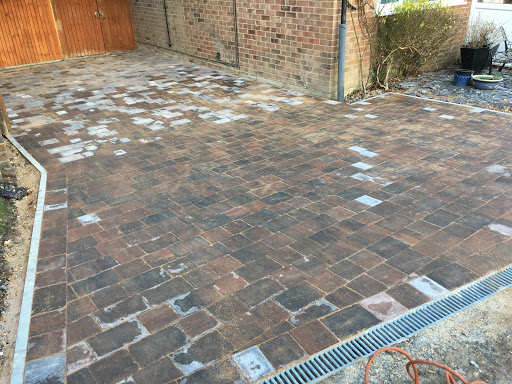 New driveway 