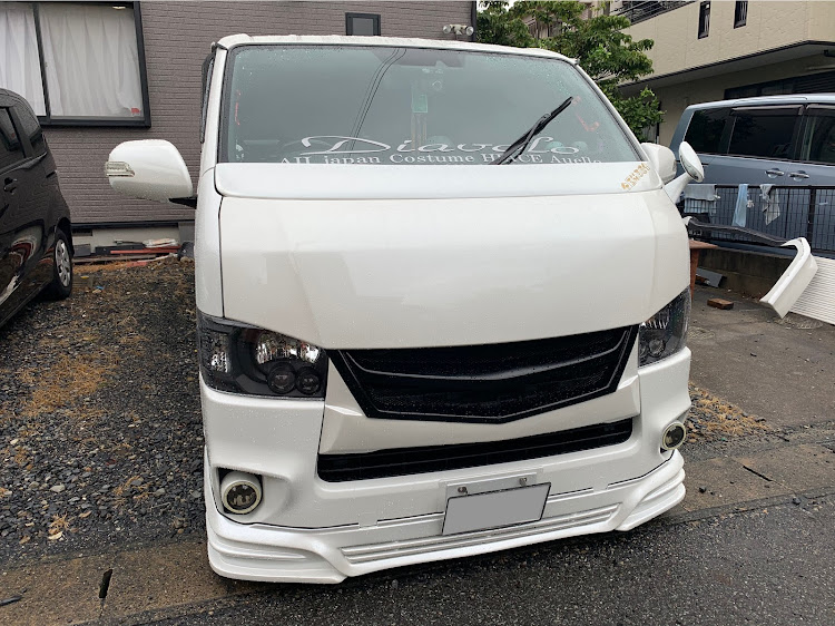 ハイエースバンのinokou 😁さんが投稿したカスタム事例の投稿画像1枚目