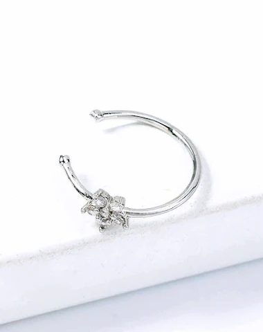 Insta Star Neusring piercing met zi - 1