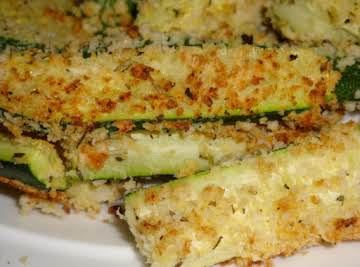 Baked Zucchini Sticks & Sweet Onion Dip