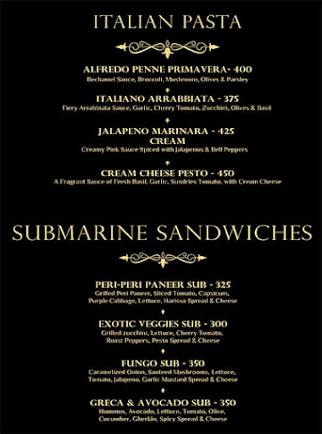 Delice menu 