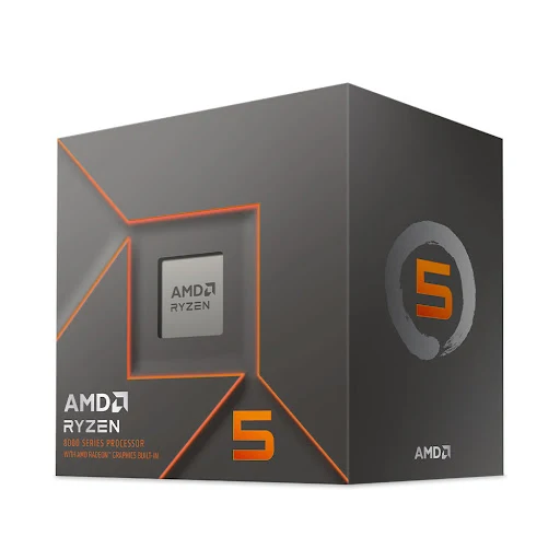 CPU AMD Ryzen 5 8500G (6C/12T, 3.5GHz up to 5.0GHz, 22MB, 65W, socket AM5, Radeon 740M 4CU - RDNA 3.0,  Wraith Stealth cooler)