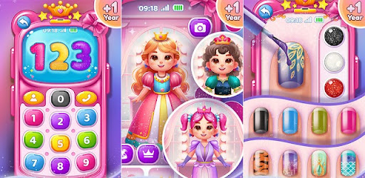 Baby Princess Phone Girls Game