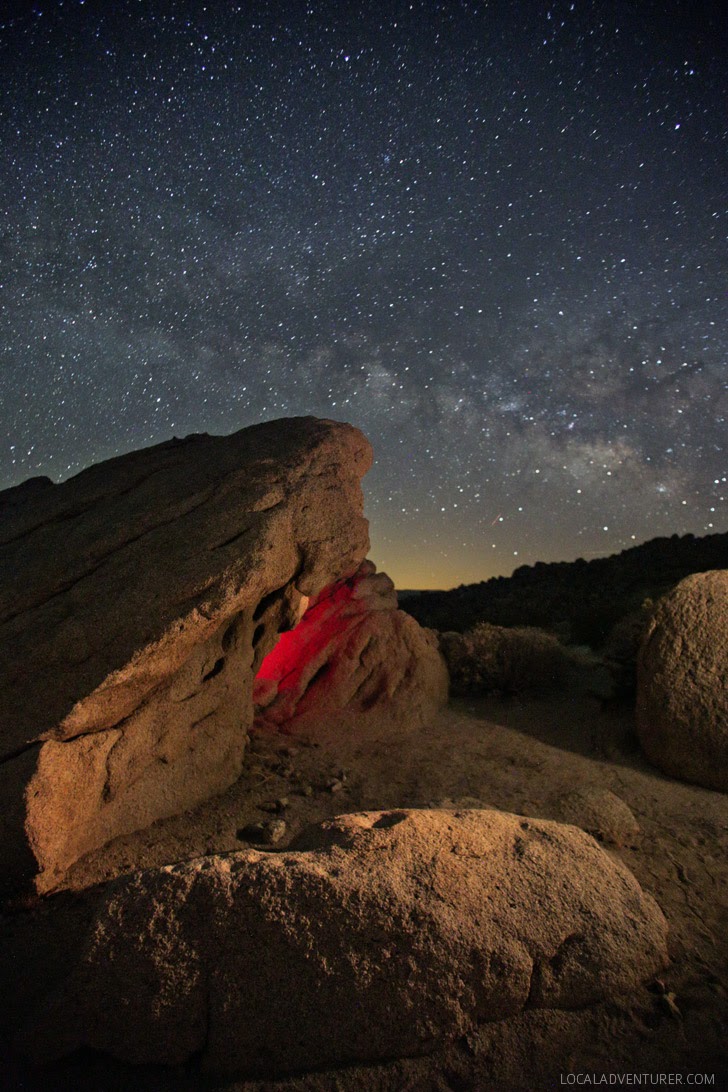 Anza Borrego Desert State Park Long Exposure Night Photography.