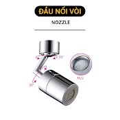 Đầu Nối Vòi Nước Tăng Áp - Đầu Nối Vòi Thông Minh Xoay 720 Độ Lắp Bồn Rửa Chén 1069