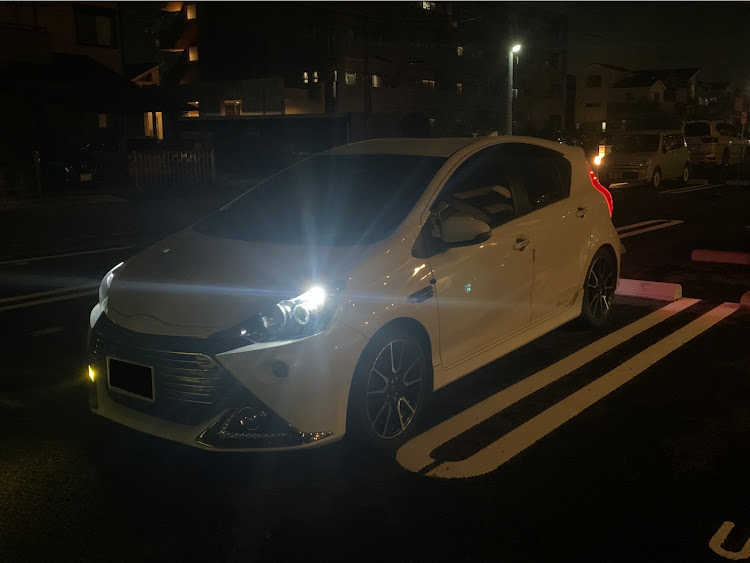 アクアG'sの66,666km・#フォグランプ2色切替に関するカスタム事例の投稿画像3枚目