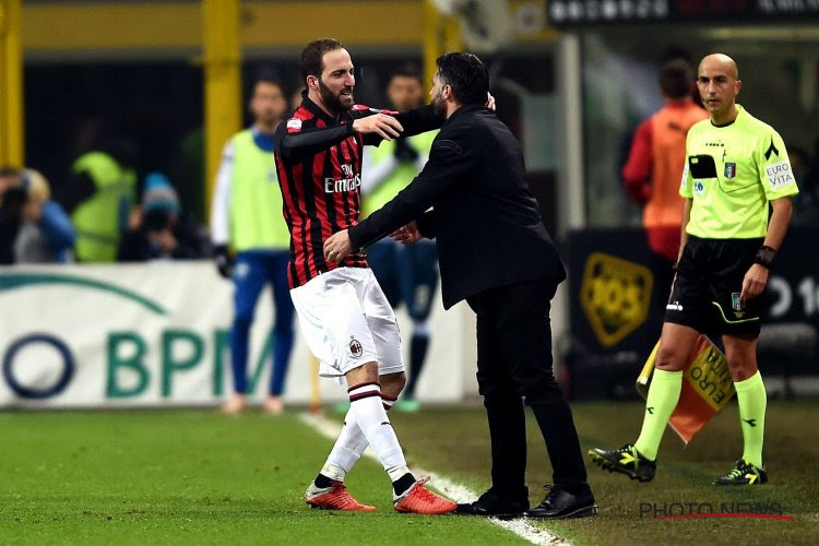 Si ça ne tenait qu'à lui, Gennaro Gattuso "donnerait son dîner" à Gonzalo Higuain