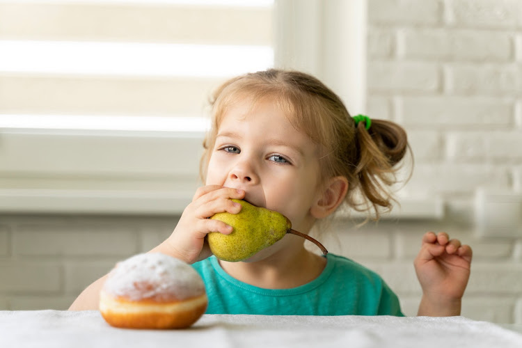 This year's 'State of Nutrition in SA' report reveals 38% of parents say their children do not have a good understanding of what foods are healthy or unhealthy. Stock photo.