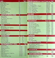 The Punjabi Fusion menu 1