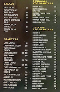 Breeze Restaurant menu 2