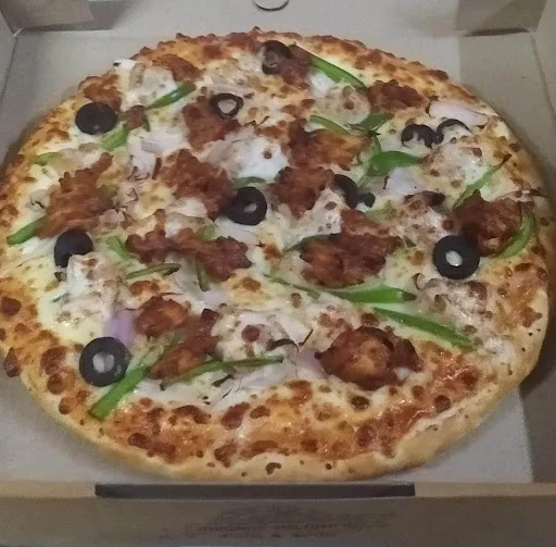 Jalapeno And Tandoori Chicken Pizza [7 Inches]