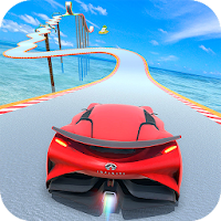 Speed Car GT Stunt 3D Jump Over the Sea