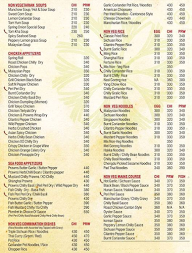 Springs Pizza menu 2