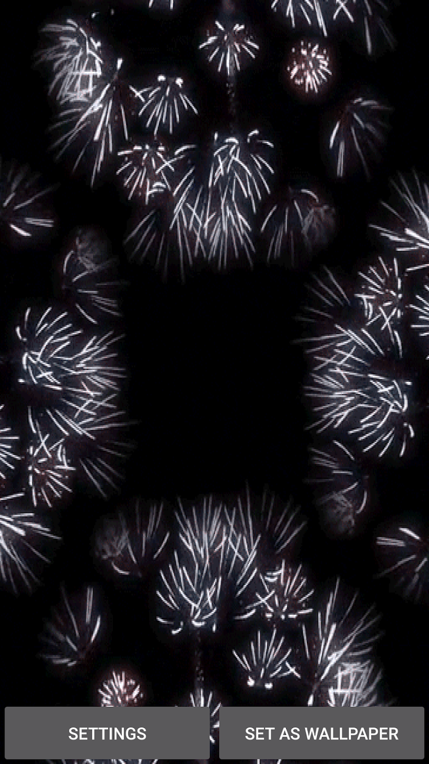 3d Fireworks Live Wallpaper Screen 2
