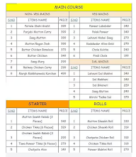 The Curry Plate menu 2