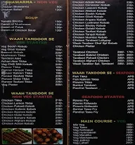 Oye Tandoor menu 5