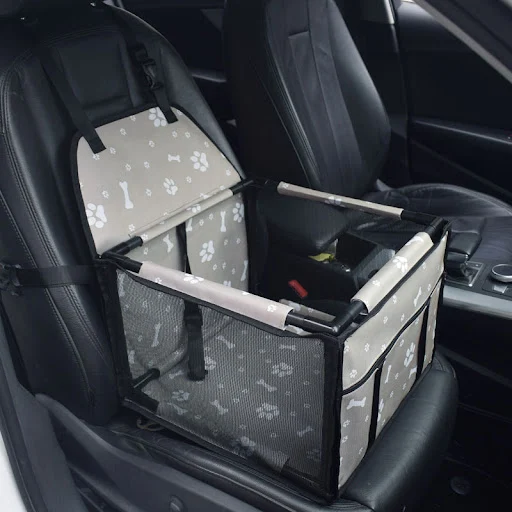 Print Travel Dog Car Seat Cover Waterproof Pet Dog Carriers Bag Cat Transport Hammock Dog Car Seat Basket for Small Medi