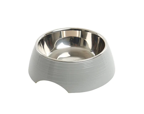 BUSTER Ripple Bowl, Shiny Grey, M