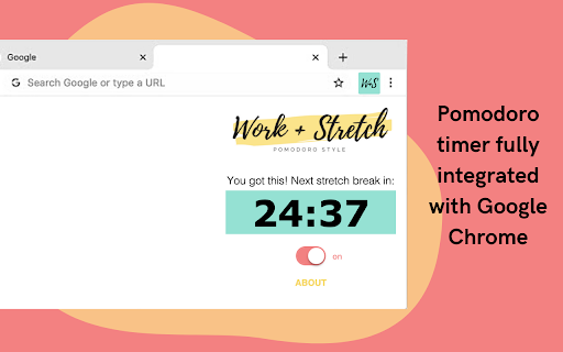 Pomodoro Work + Stretch