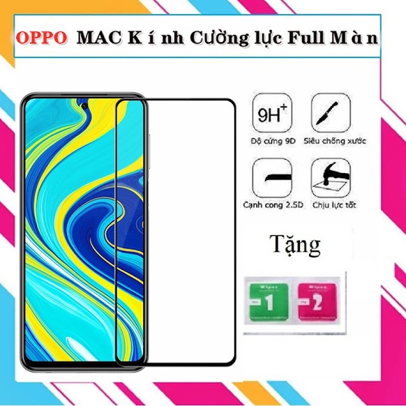 Ốp Điện Thoại Kính Cường Lực Trong Suốt Cho Oppo A3S A5S A12 2020 A52 A92S K3 Reno Z 2F 3 Pro