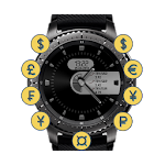 Cover Image of Télécharger Currency Clock for Gear S2/S3 2.1 APK