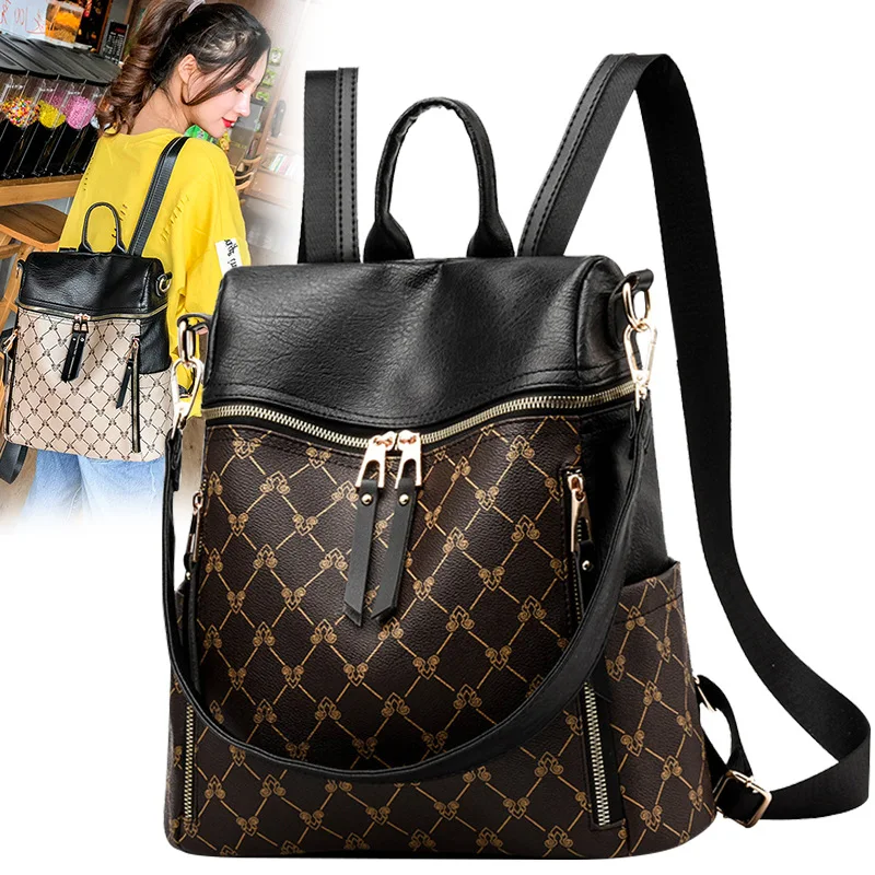 Title 6, Sac à dos antivol femme, sac polyvalent style c...