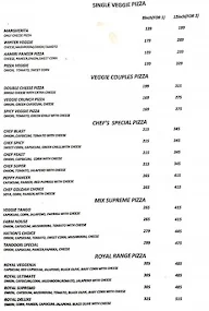 Indian Cheese Pizza menu 1