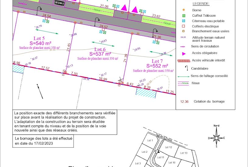  Vente Terrain à bâtir - à Beauvoir-sur-Niort (79360) 