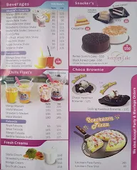 Cream Chills menu 4