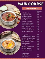 Ambarsari Chowk menu 5