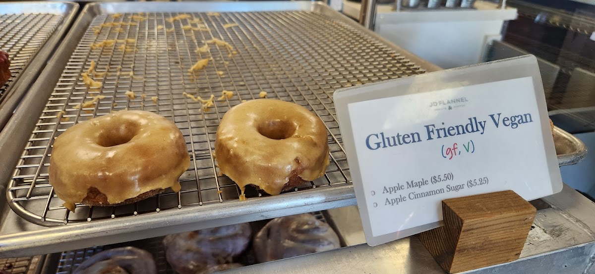 Gluten-Free Donuts at JD Flannel Donuts and Coffee