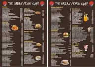 The Urban Pendu Cafe menu 1