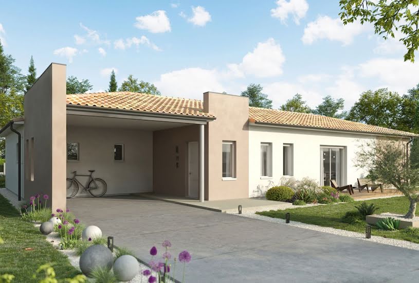  Vente Terrain + Maison - Terrain : 2 034m² - Maison : 113m² à Gamarde-les-Bains (40380) 