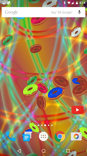 Colorful Donuts Live Wallpaper