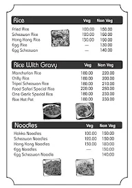 Foodsafari menu 1