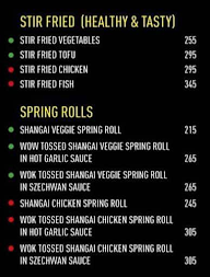 Wow! China By Wow! Momo menu 3