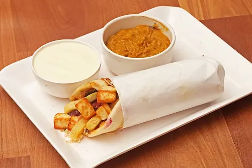 2 Paneer Peri Peri Cheese Shawarma