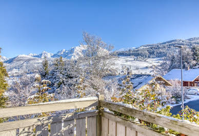 Chalet with panoramic view and terrace 10