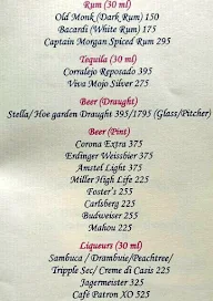 Caffe Tonino menu 2