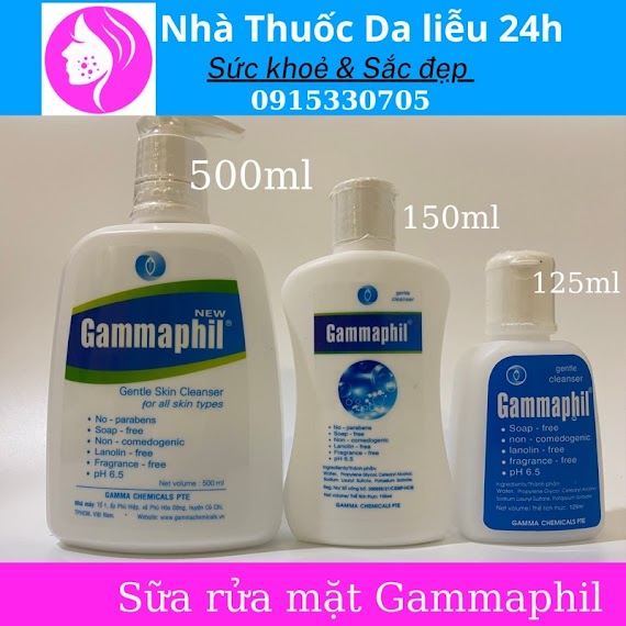 Sữa Rửa Mặt Gammaphil 500Ml